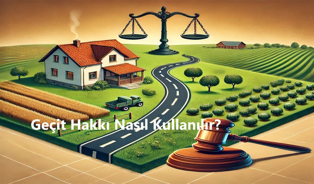 Geçit Hakkı Nasıl Kullanılır veya İptal Edilir? Ev - Tarla Yol İzni Nasıl Alınır? 